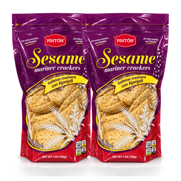 Pintón® Mariner Crackers — Sesame | 7 oz