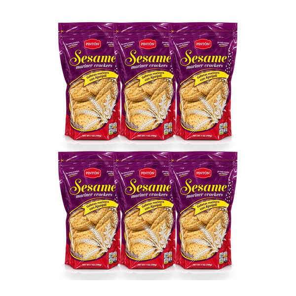 Pintón® Mariner Crackers — Sesame | 7 oz