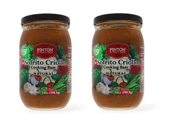 PINTÓN Sofrito Criollo Cooking Base (Packs) — Authentic Natural Blend with Spicy Lime & Garlic and Traditional Caribbean Flavors for Guisos (Stews), Sopas (Soups) & Arroces (Rice Dishes)