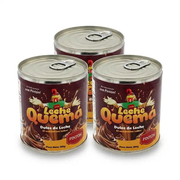 Leche Quemá Pintón — Caramelized Milk Dessert, Creamy Slow-Cooked Sweet for Baking, Toast & Desserts (Combo)
