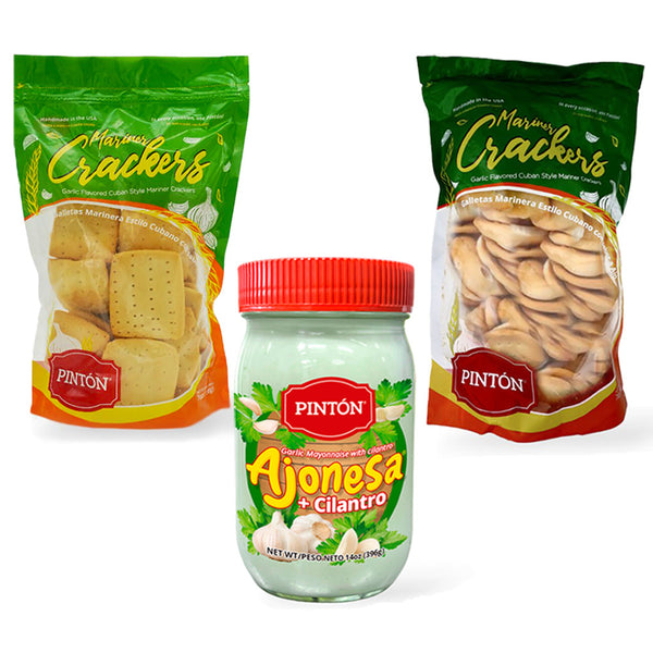 Combo Triple de Ajonesa con Cilantro y Galletas (Ahorra más)