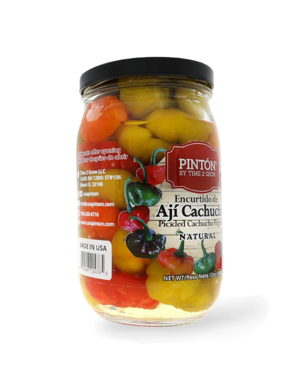 Pickled Ají Cachucha Peppers (Pack of 2)