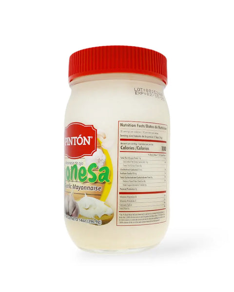 Pintón Ajonesa Garlic Aioli Mayo – Rich and Creamy Flavor Spread