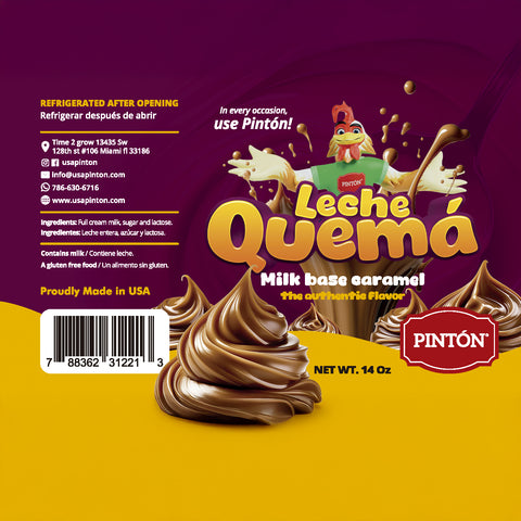 Leche Quemá Caramelized Milk de Pintón (combo)