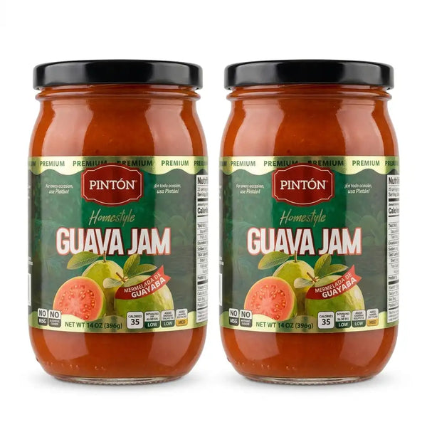 PINTON Guava Jam (Mermelada de Guayaba) — 14 oz (2-Pack)
