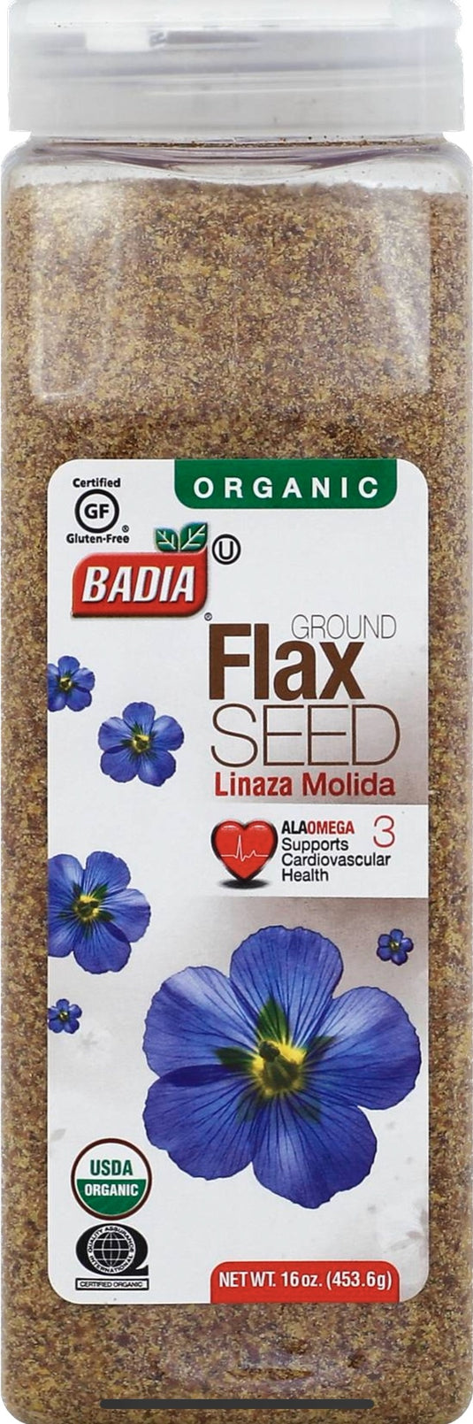 Linaza molida orgánica/Organic ground flax seed