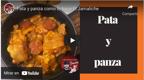 Pata y panza como lo hace El Jamaliche