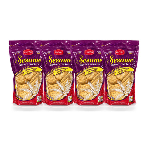 Pintón® Mariner Crackers – Sesame | 7 oz