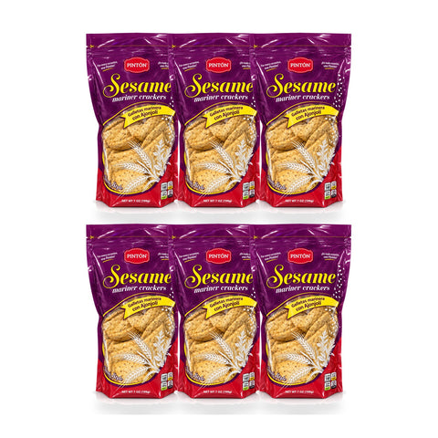 Pintón® Mariner Crackers – Sesame | 7 oz