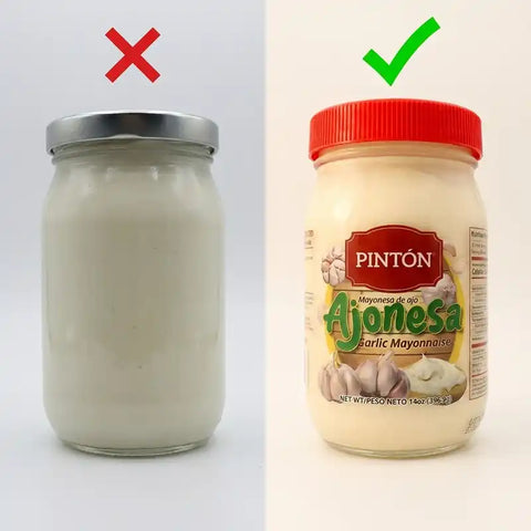 Pintón Garlic Aioli Mayo – Rich and Creamy Flavor Spread Paquete de Ajonesa (Ahorra más)