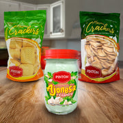 Combo Triple de Ajonesa con Cilantro y Galletas (Ahorra más)