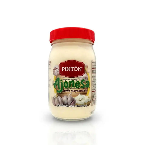 Pintón Garlic Aioli Mayo – Rich and Creamy Flavor Spread Paquete de Ajonesa (Ahorra más)
