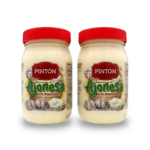 Pintón Garlic Aioli Mayo – Rich and Creamy Flavor Spread Paquete de Ajonesa (Ahorra más)