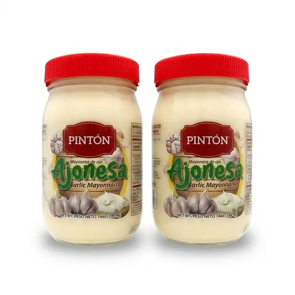 Pintón Garlic Aioli (Ajonesa) — Rich & Creamy Mayo Flavor Spread, Value Pack (Save More)