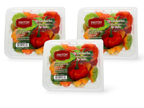 PINTON Ají Cachucha (Sweet Pepper) — Mild & Non‑Spicy, Hand‑Picked, High in Vitamin C, Anti‑Inflammatory, Supports Cardiovascular Health, Rich in Antioxidants