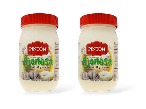 Pintón Garlic Aioli Mayo – Rich and Creamy Flavor Spread Paquete de Ajonesa (Ahorra más)