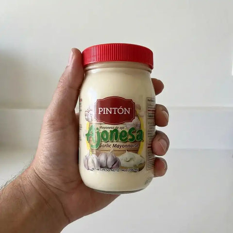 Pintón Garlic Aioli Mayo – Rich and Creamy Flavor Spread Paquete de Ajonesa (Ahorra más)