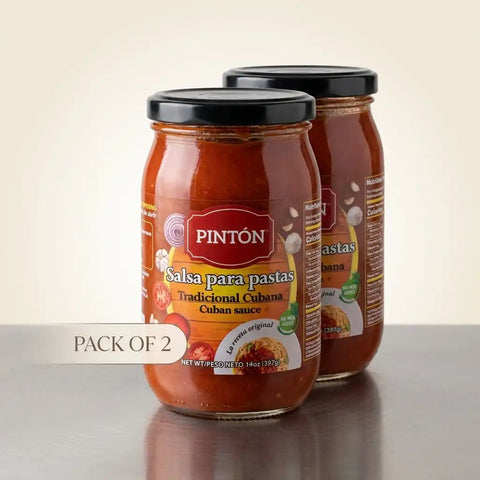 Pasta Sauce (PACKS) - The Authentic Cuban Recipe Flavor Traditional Spicy Bbq Spicy Garlic Mix