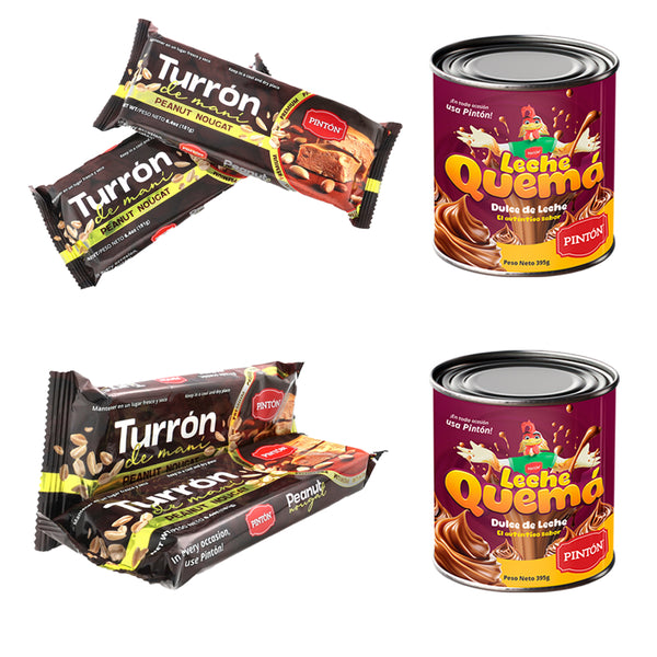 Turrón de Maní — Leche Quemá (Peanut Turrón with Caramelized Milk)