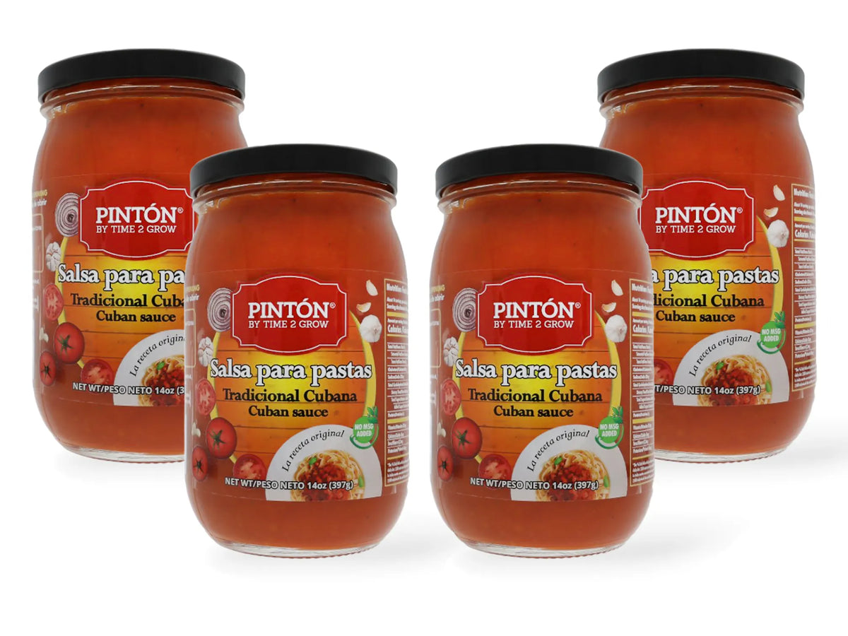 Salsa para Pastas Pintón (Packs) — receta cubana auténtica: tradicional, BBQ picante y ajo picante