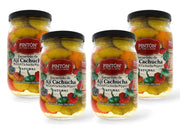 PINTON Pickled Ají Cachucha (Cachucha Pepper) — Natural Pickled Peppers in Glass Jar — Save More