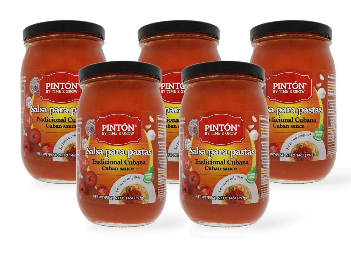 Salsa para Pastas Pintón (Packs) — receta cubana auténtica: tradicional, BBQ picante y ajo picante