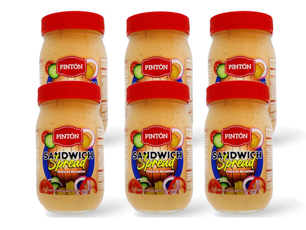 Pintón Sandwich Spread — Bold, Creamy Flavor in Every Bite! Bocaditos Spread (Pack of 2)