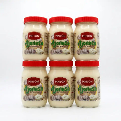 Pintón Garlic Aioli Mayo – Rich and Creamy Flavor Spread Paquete de Ajonesa (Ahorra más)