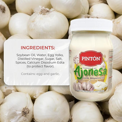 Cracker & Dip Paquete variado | Paquete de 3 piezas con alioli cremoso de ajo más dos sabores distintivos de galletas: ligeramente salado y ajo-romero | Para embutidos y aperitivos | PINTON