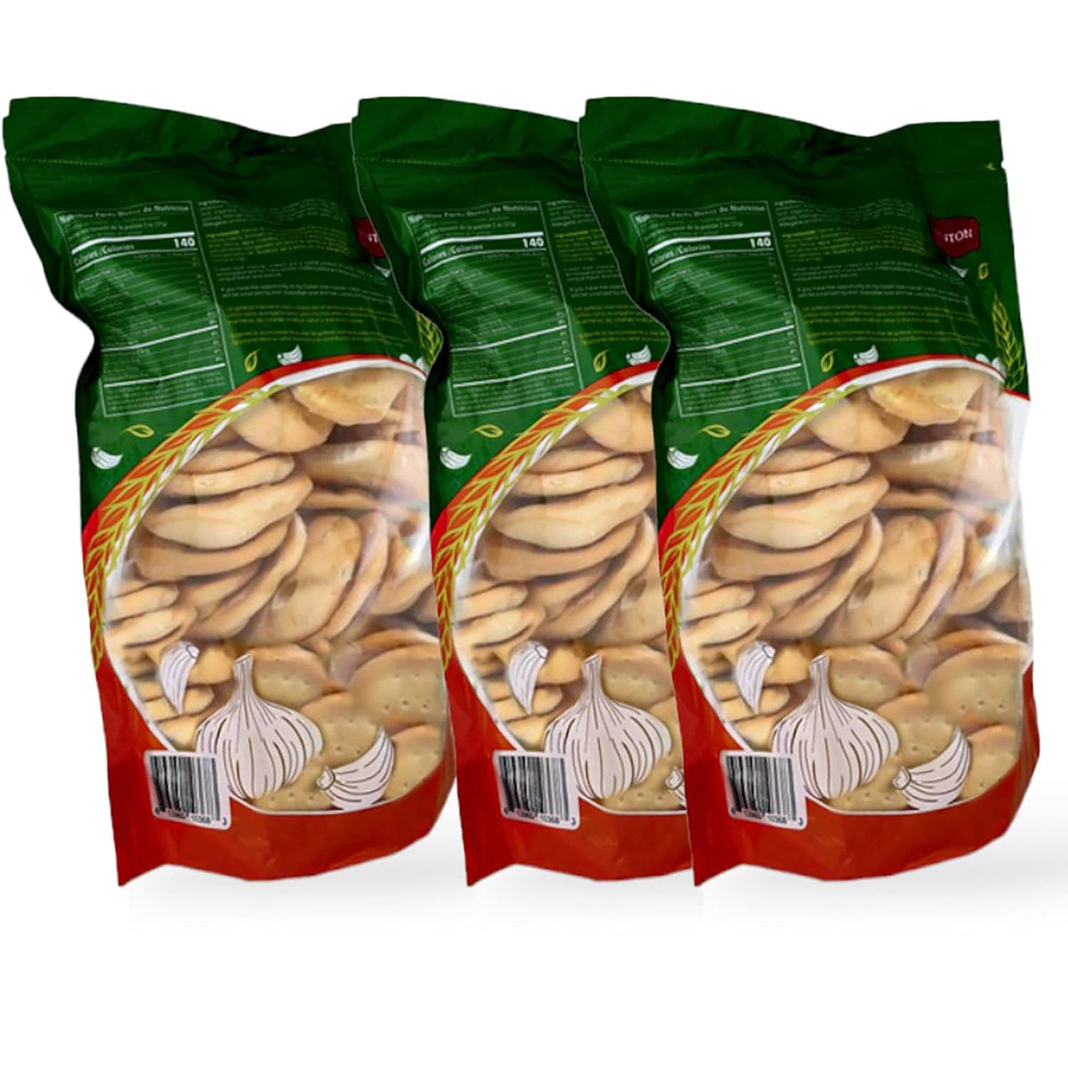 PINTON Marinera Galletas (Sailor Cookies) — Pack of 3 Natural Crackers, Ideal Snack