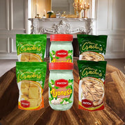 Combo Triple Pintón: Galleta Marinera, Galleta de Ajo y Ajonesa con Cilantro (Ahorra más)