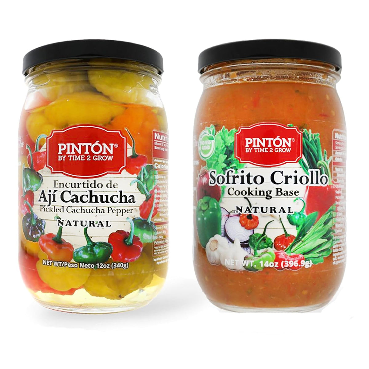 Combo: Sofrito Criollo & Pickled Ají Cachucha (Encurtido)