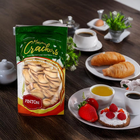 PINTON Marinera Galletas Sailor Cookies - (PACK 4) of Natural Crackers, Ideal Snack (Copy)