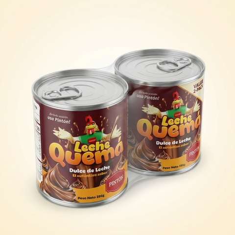Leche Quemá ViP Caramelized Milk  de Pintón (PACK2)