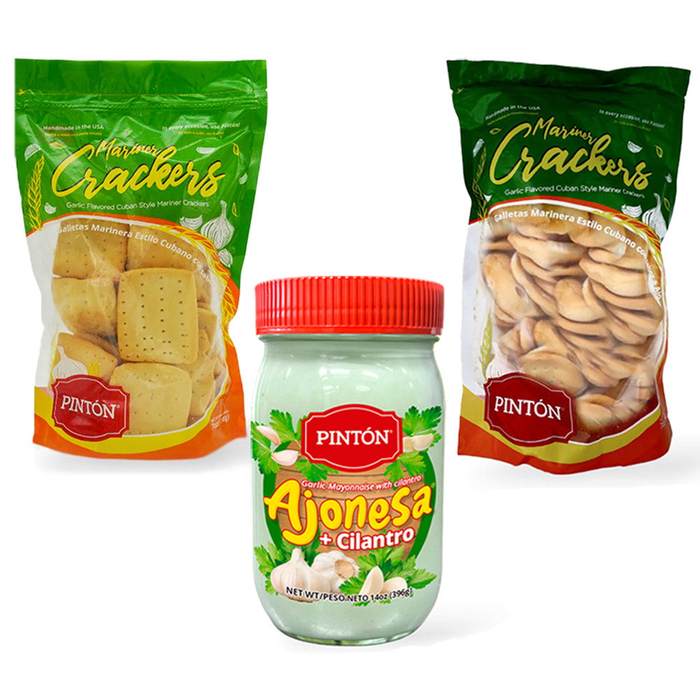 Combo Triple de Ajonesa con Cilantro y Galletas (Ahorra más)