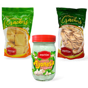 Combo Triple de Ajonesa con Cilantro y Galletas (Ahorra más)