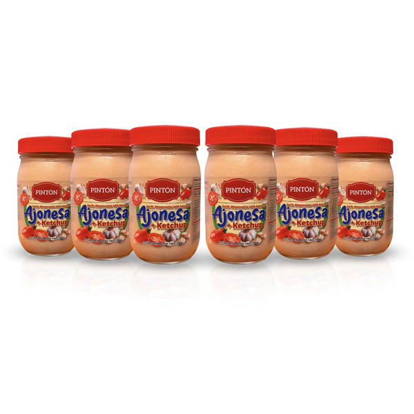 ¡Pintón Ajonesa + Ketchup – Creamy Garlic Mayo & Tangy Tomato Blend