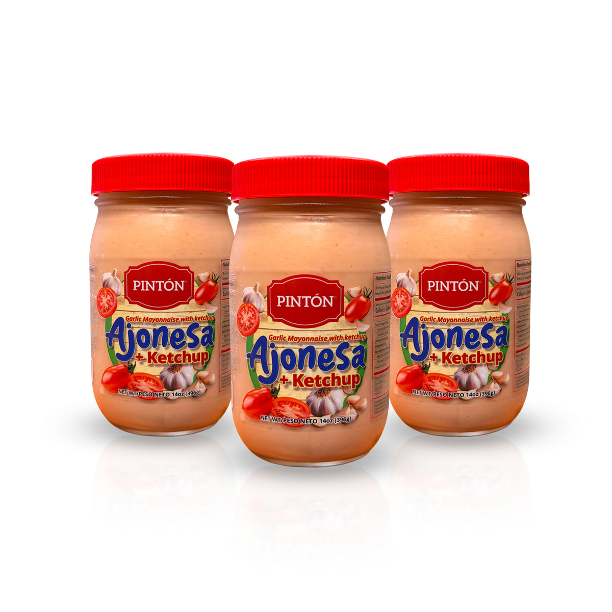 Mayoketchup Pintón (Pack de 2) — Ajonesa cremosa de ajo y tomate (Ahorra más)