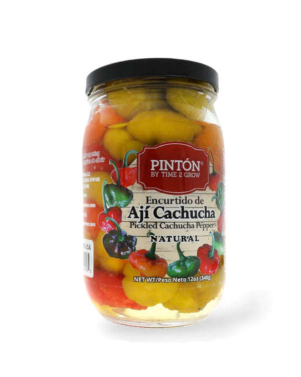 Pickled Ají Cachucha Peppers (Pack of 2)