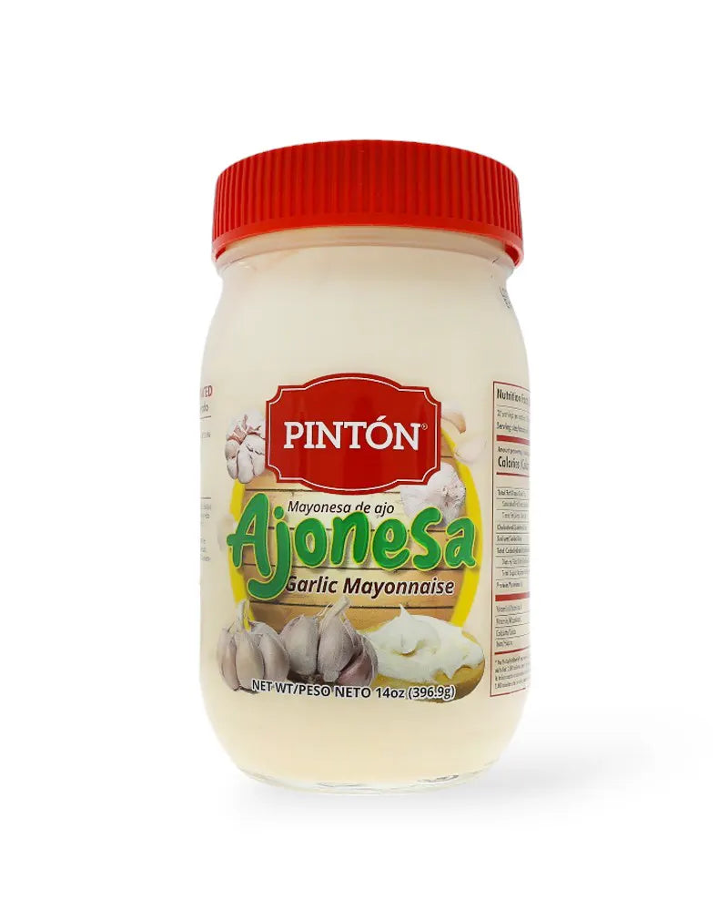 Ajonesa Pintón, mayonesa de ajo — untable cremoso y sabroso (Pack de 2)