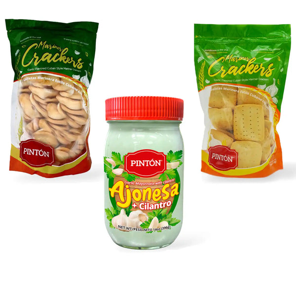 Triple Ajonesa con Cilantro (garlic mayo with cilantro) VIP Combo with Cookies — Save More! Snack Biscuit