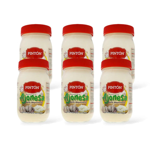 Pintón Garlic Aioli Mayo – Rich and Creamy Flavor Spread Paquete de Ajonesa (Ahorra más)