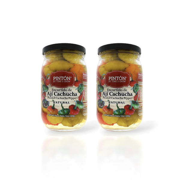 Pickled Ají Cachucha Peppers (Pack of 2)