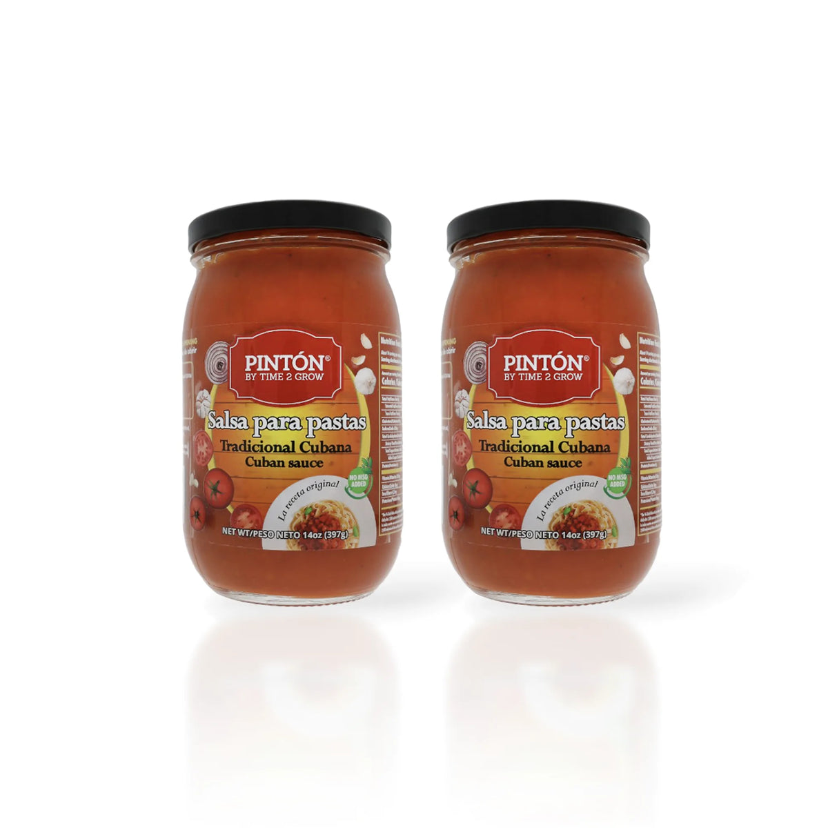 Pasta Sauce — Traditional Flavor (Authentic Latin American Recipe) — 2-Pack