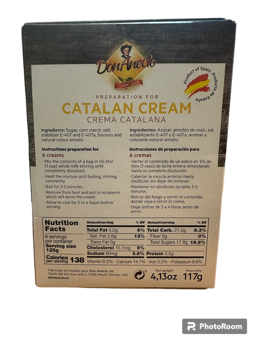 Preparación para Crema Catalana, Catalan Cream preparation.