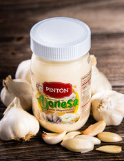 Ajonesa Pintón, mayonesa de ajo — untable cremoso y sabroso (Pack de 2)