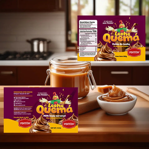 Leche Quemá Caramelized Milk by Pintón (combo)