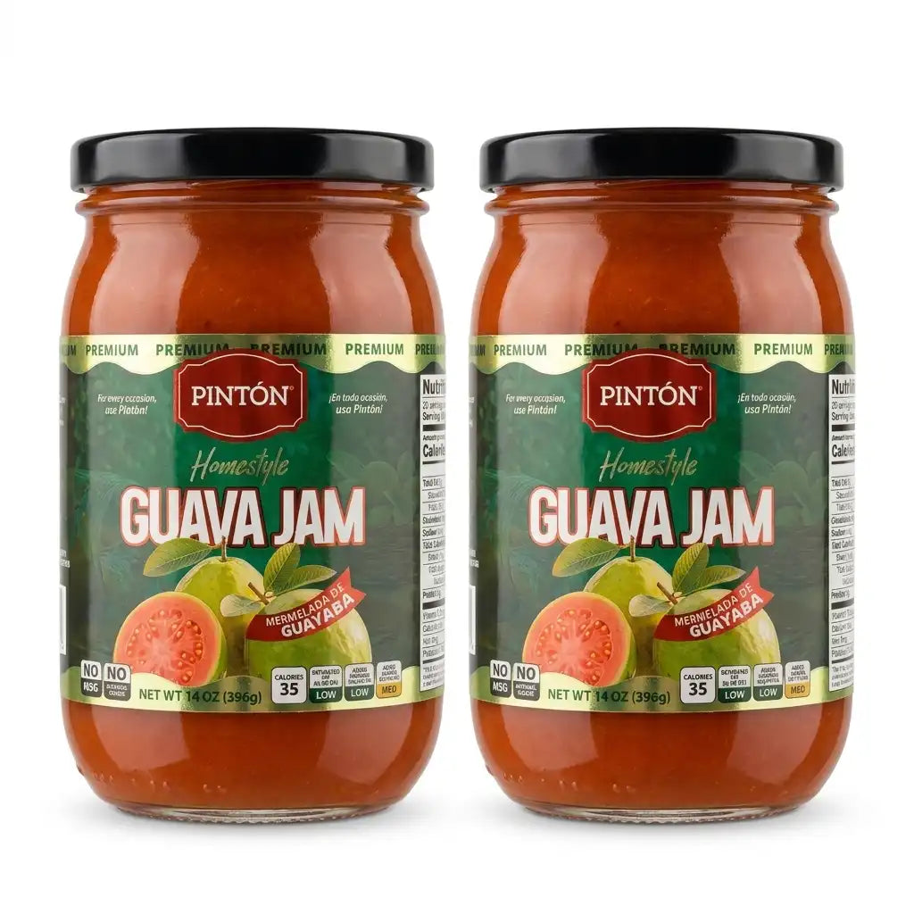 PINTON Guava Jam (Mermelada de Guayaba) — 14 oz (2-Pack)