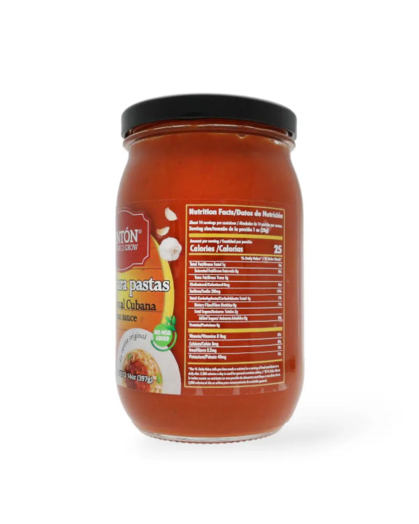 Pasta Sauce — Traditional Flavor (Authentic Latin American Recipe) — 2-Pack