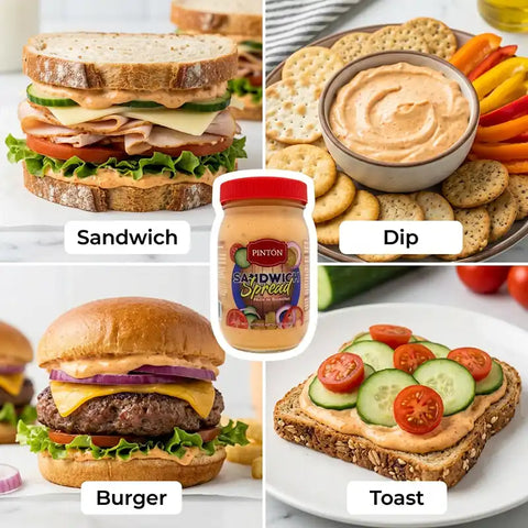 Pintón Sandwich Spread (Pack of 2) — Bold, Creamy Flavor in Every Bite! Pasta de Bocaditos (Snack Spread)